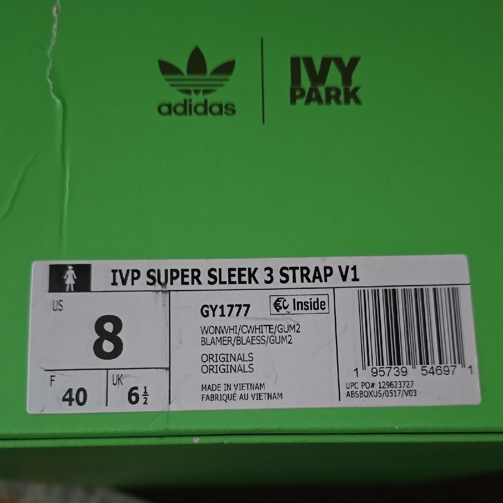 Adidas IVY PARK Super Sleek 3 Strap Sneakers